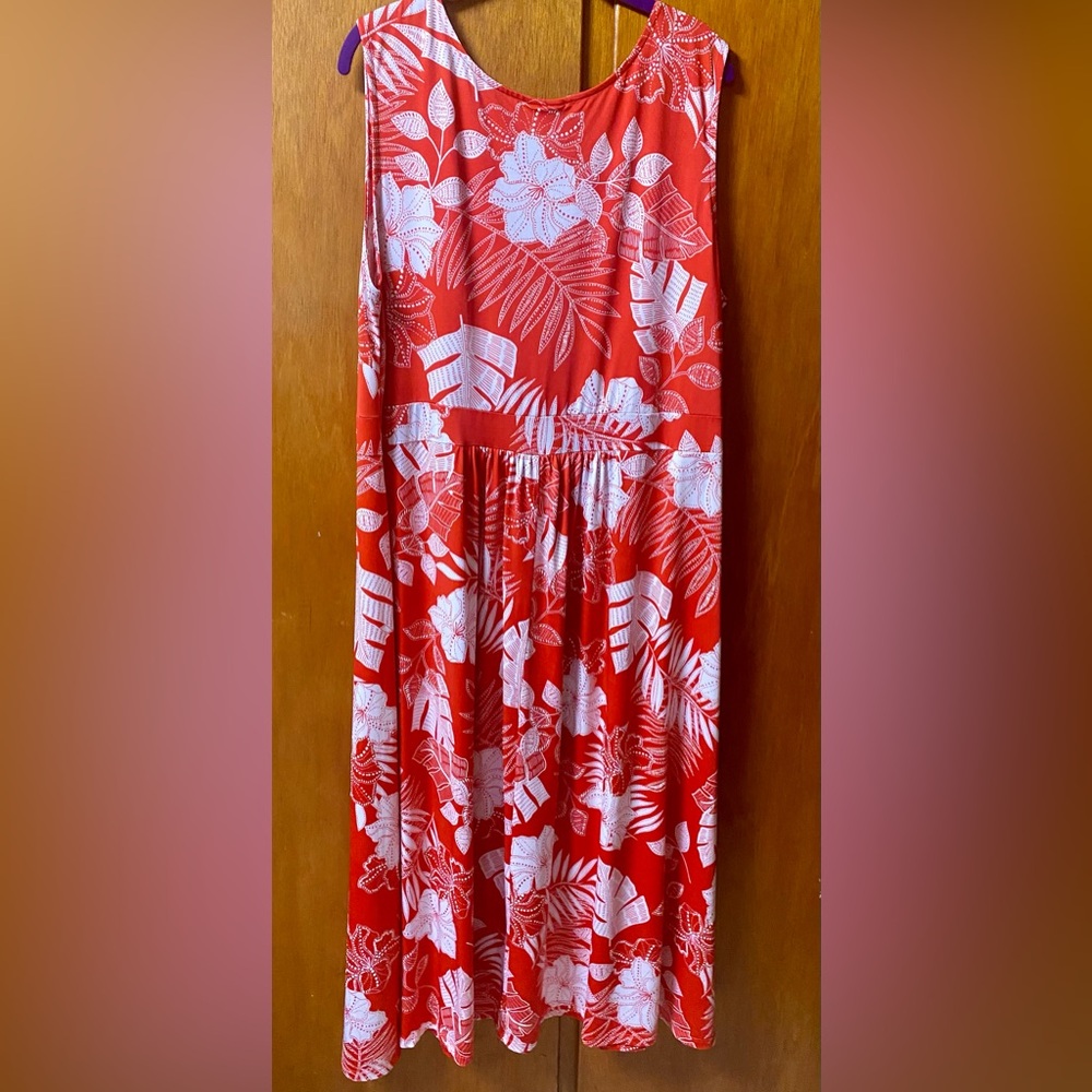 Ruby Rd. Tropical Puff Print Maxi Dress - Picture 10 of 11